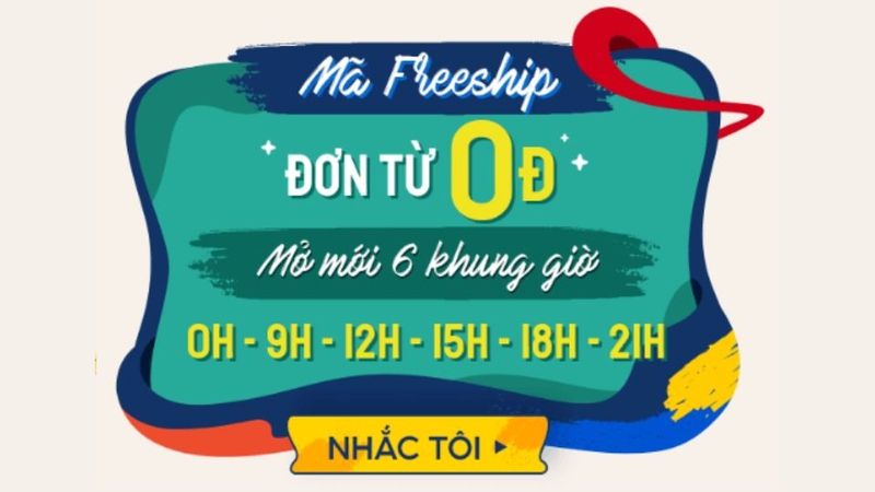 Áp mã vận chuyển trên Shopee