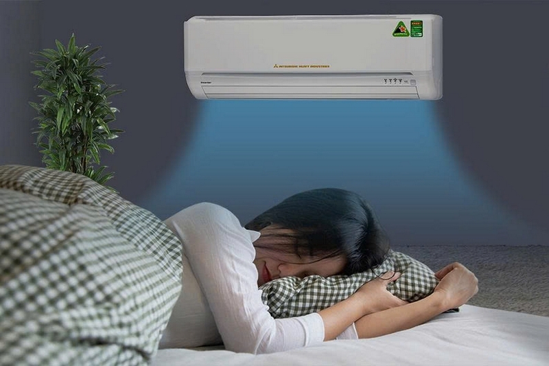 cách nằm điều hoà không bị nghẹt mũi ảnh 2