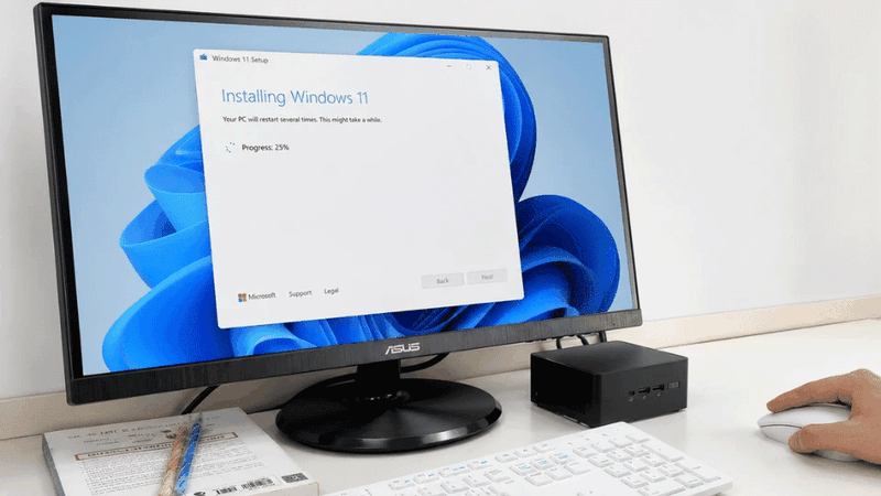 Kiểm tra tình trạng hoạt động sau khi nâng cấp SSD NVMe