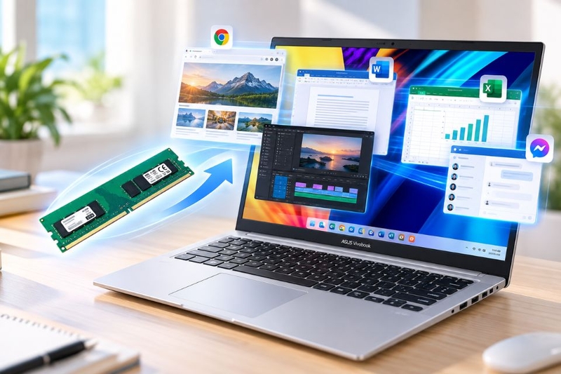 Cách nâng cấp RAM cho Asus Vivobook 15 (ảnh 2)
