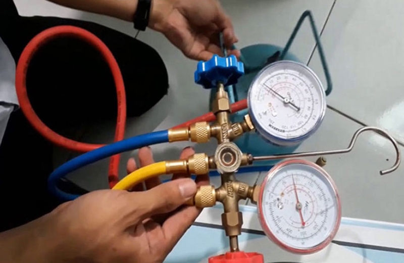 Cách nạp ga 134a cho tủ lạnh - 06