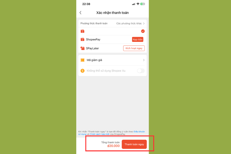 Cách nạp thẻ game trên Shopee (6)