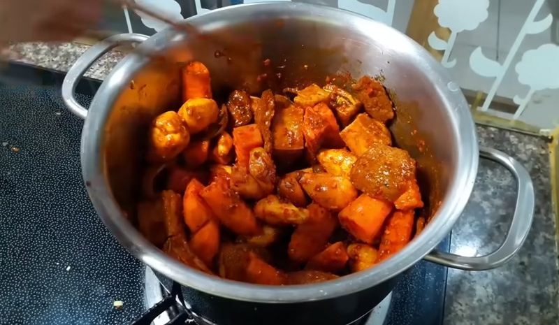cách nấu bò kho chay 6