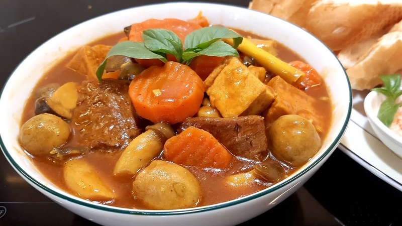 cách nấu bò kho chay 7