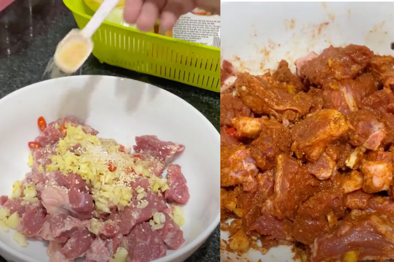 Cách nấu bò sốt vang bằng nồi cơm điện (2)