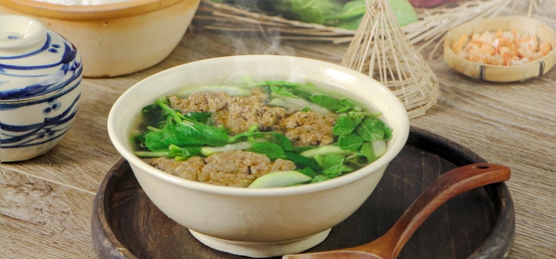 cách nấu canh riêu cua 2
