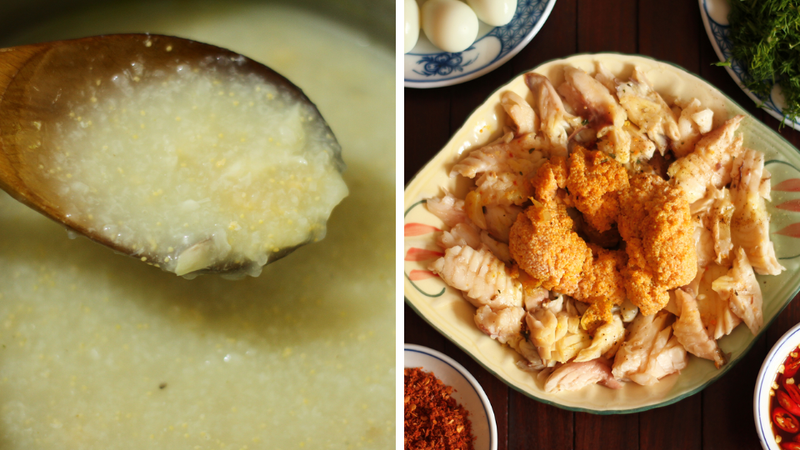 Cách nấu cháo cá Tích Nghi Bắc Ninh 3