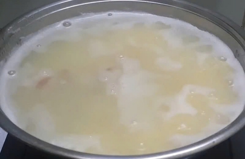 Cách nấu chè vải đậu xanh ảnh 6