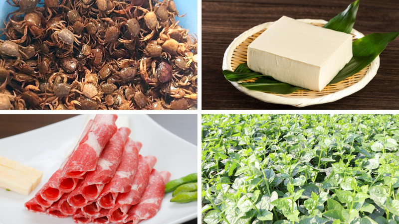cách nấu lẩu cua đồng mồng tơi 2