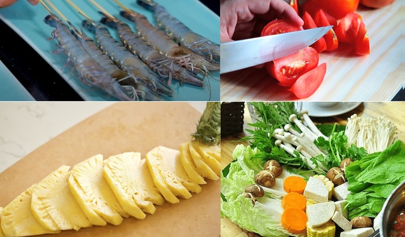 cách nấu lẩu tôm 6