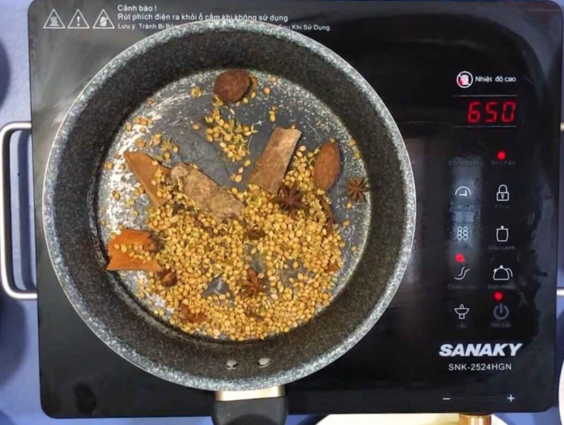Rang thơm gói gia vị phở
