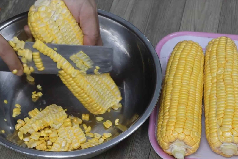 cách nấu sữa bắp hình 2