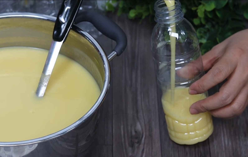 cách nấu sữa bắp hình 8