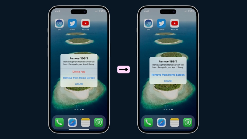 cách ngăn không cho cài app, xoá ứng dụng - Hình 1