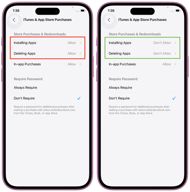 cách ngăn không cho cài app, xoá ứng dụng - Hình 3