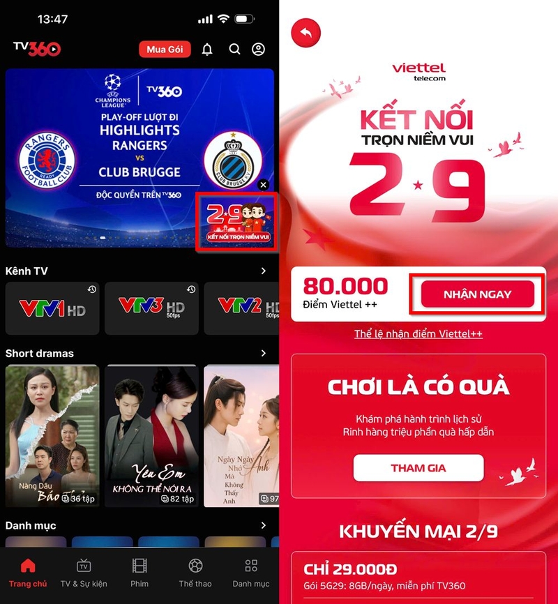 Cách nhận ngay 80.000 điểm Viettel++ với sự kiện chào mừng 80 năm ảnh 3