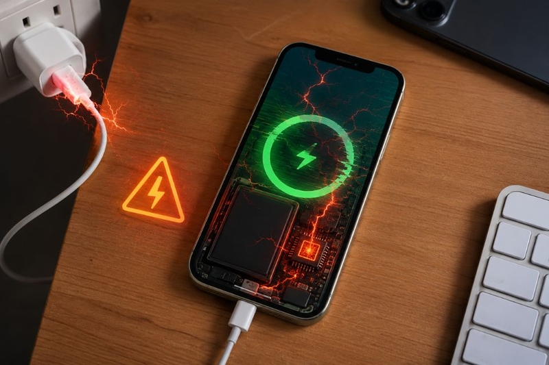 cách nhận biết sạc iPhone dỏm (ảnh 1)