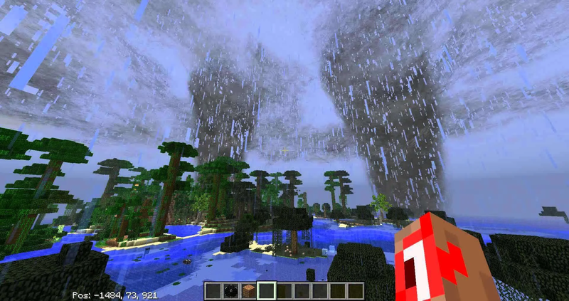 lenh thoi tiet minecraft