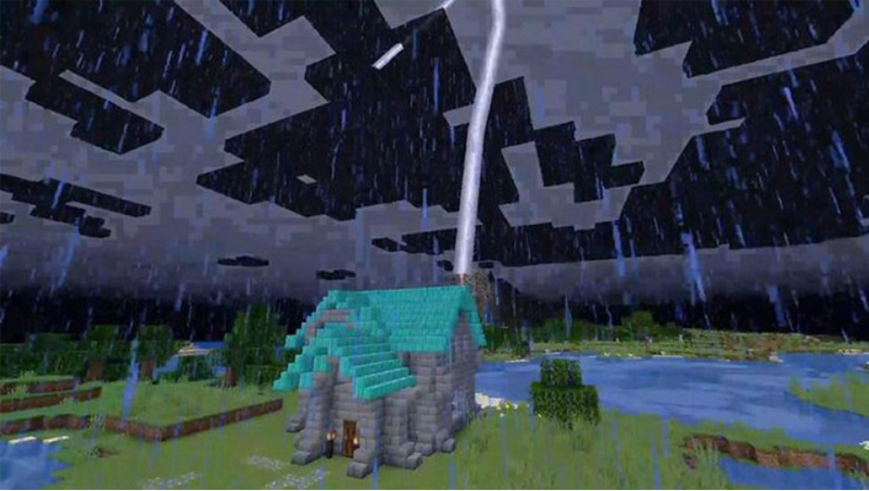 giong bao trong minecraft