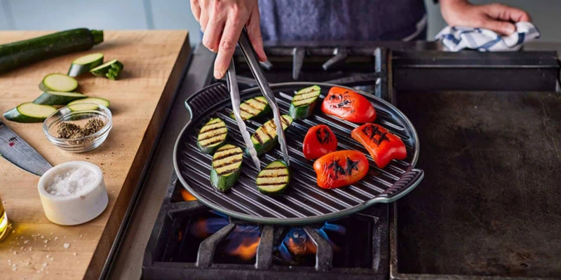 Lợi &iacute;ch khi sử dụng vỉ nướng tr&ecirc;n bếp gas