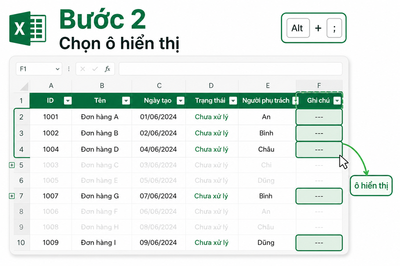 cách paste nhiều dữ liệu vào vùng filter ảnh 6