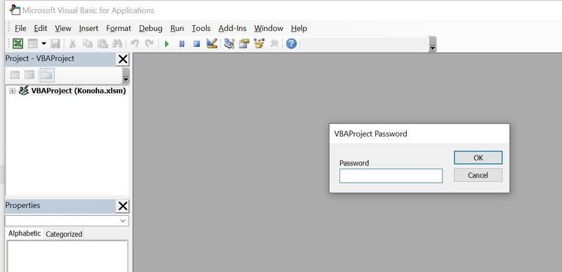 cách phá mật khẩu VBA trong excel hình 6