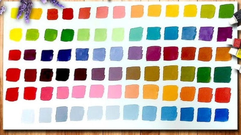 Một số lưu ý khi pha màu