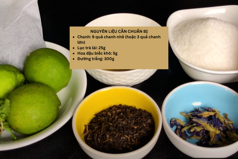 cách pha trà chanh hoa đậu biếc (2)