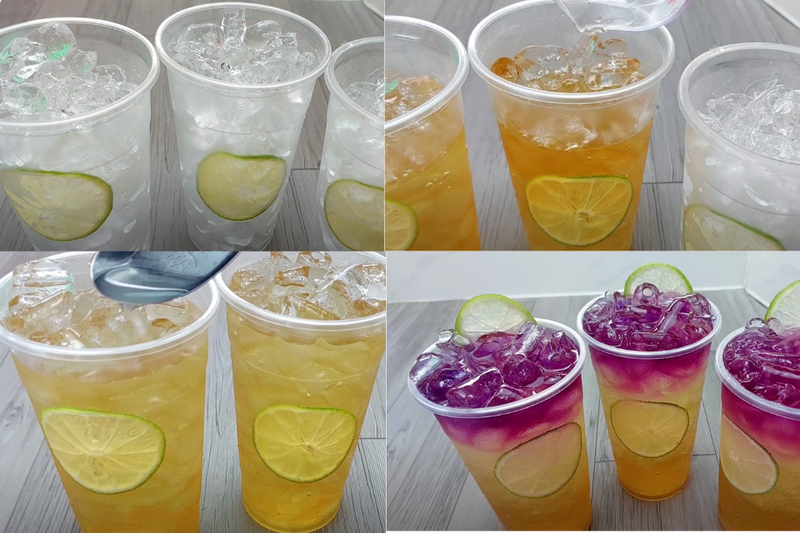 cách pha trà chanh hoa đậu biếc (6)