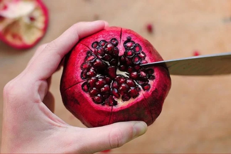 cách pha trà lựu đỏ 3
