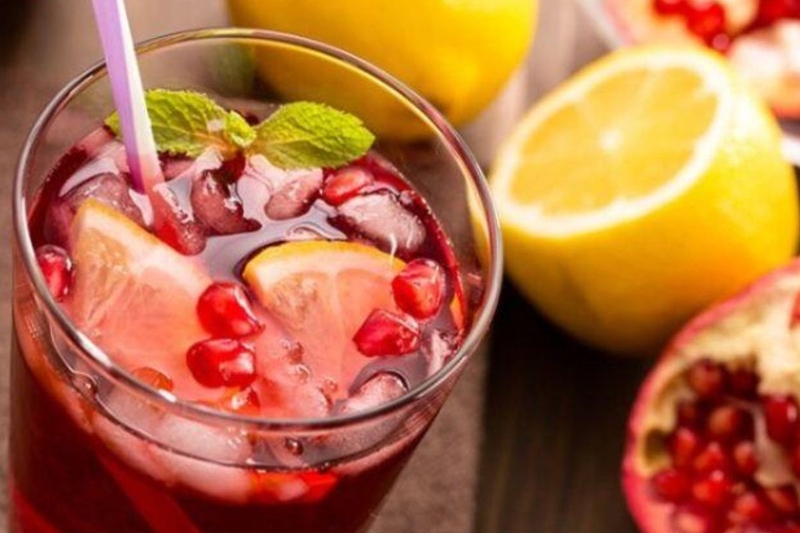 cách pha trà lựu đỏ 6
