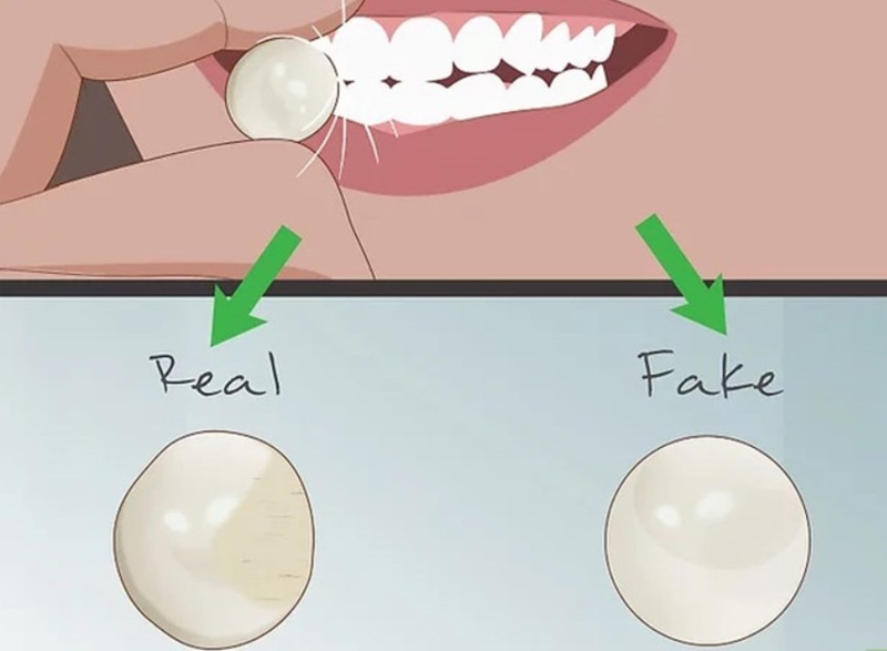 Cách phân biệt ngọc trai thật giả 6