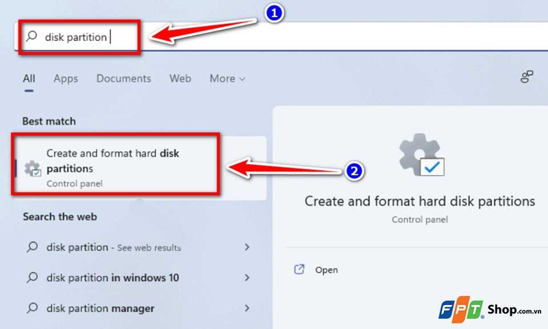 Cách phân vùng ổ cứng Win 11 - 11
