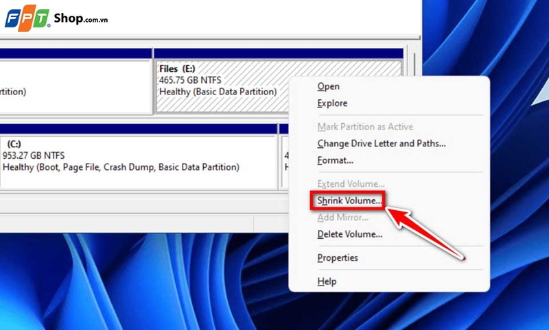 Cách phân vùng ổ cứng Win 11 - 09