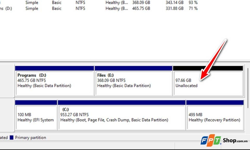Cách phân vùng ổ cứng Win 11 - 07