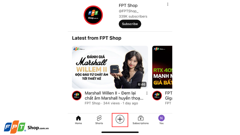 Cách phát trực tiếp trên YouTube bằng điện thoại 2