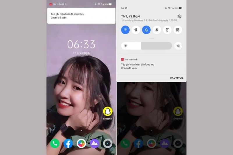 cách quay màn hình Realme 4