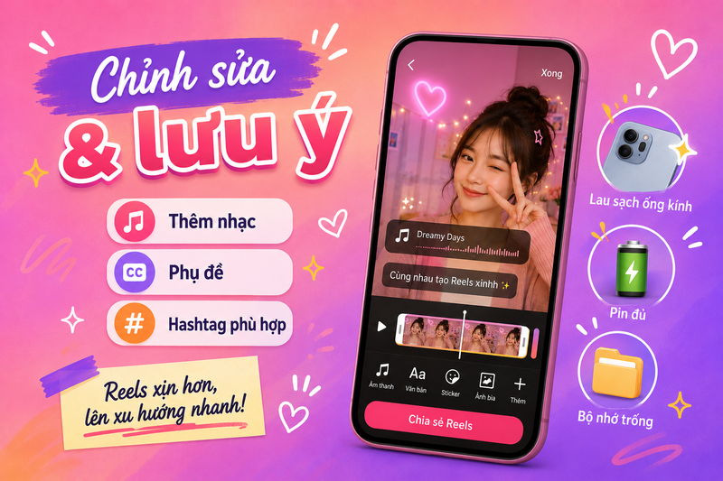 Cách quay Reels Instagram đẹp 6