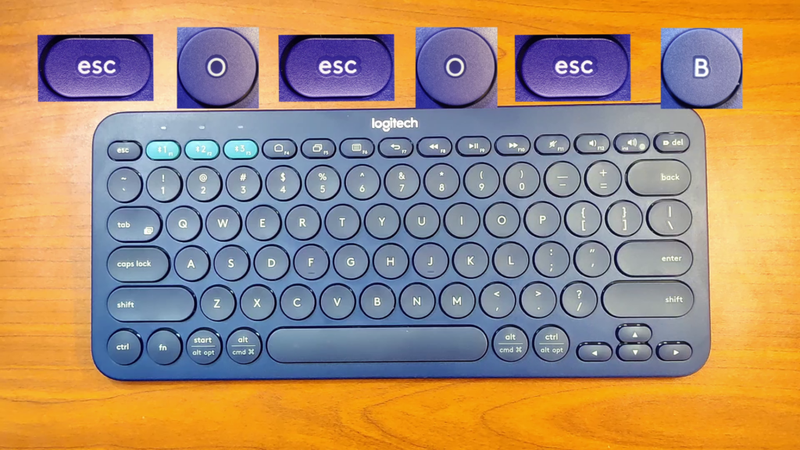 cách reset bàn phím logitech k380 - Hình 2