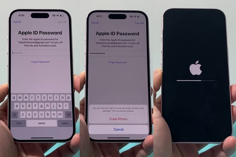 iPhone sẽ tự khởi động lại