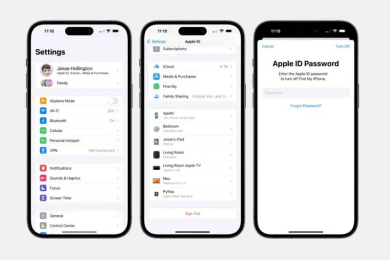 Cách reset iPhone 15 cũ bằng iCloud