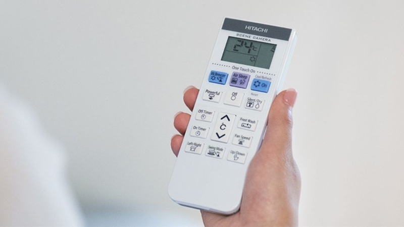 cách reset máy lạnh Hitachi 2