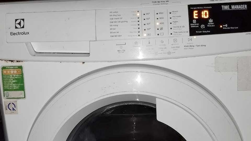 Cách reset máy sấy Electrolux - 02