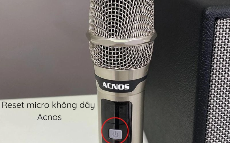 cach reset micro khong day uhf acnos