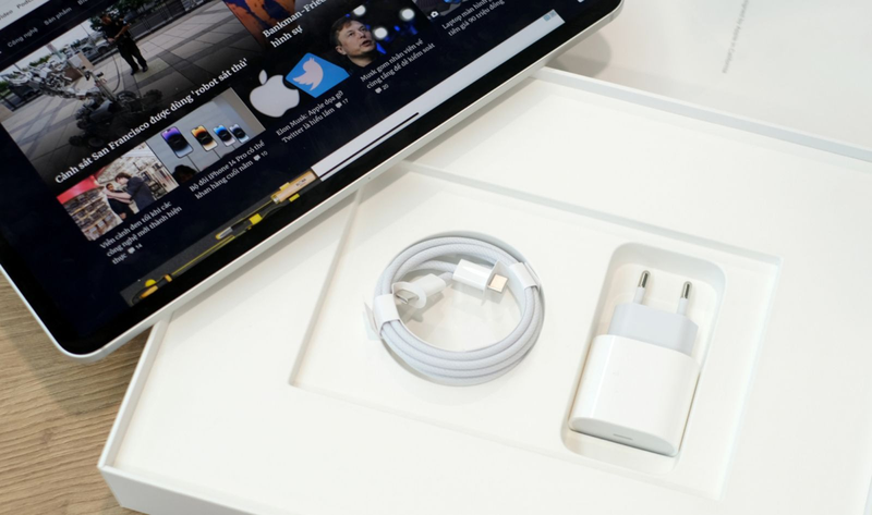 cách sạc iPad nhanh 6
