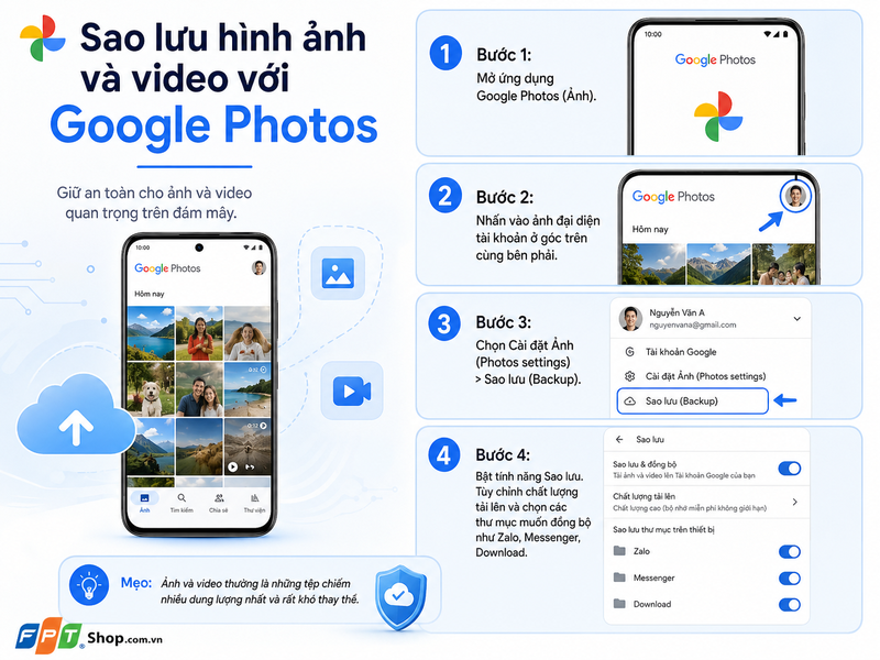 cách sao lưu dữ liệu trên điện thoại android 2