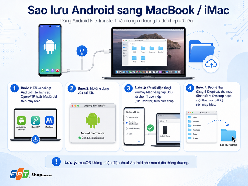cách sao lưu dữ liệu trên điện thoại android 4