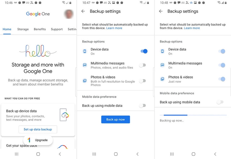 Cách sao lưu phân vùng dữ liệu Android - 03