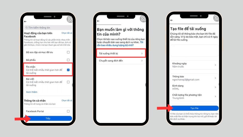 Cách sao lưu tin nhắn Messenger (ảnh 8)