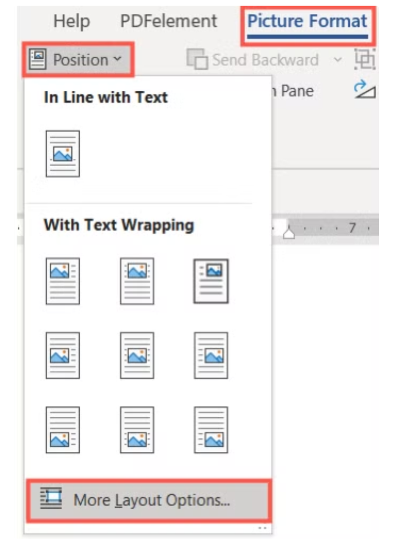 cách sắp xếp ảnh chồng lên nhau trong word - Hình 5